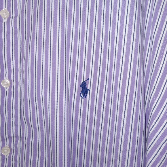 Ralph Lauren (Lot of 2) Mens Classic Fit Plaid Long Sleeve Button Shirt 18 36/37 - Picture 4 of 15